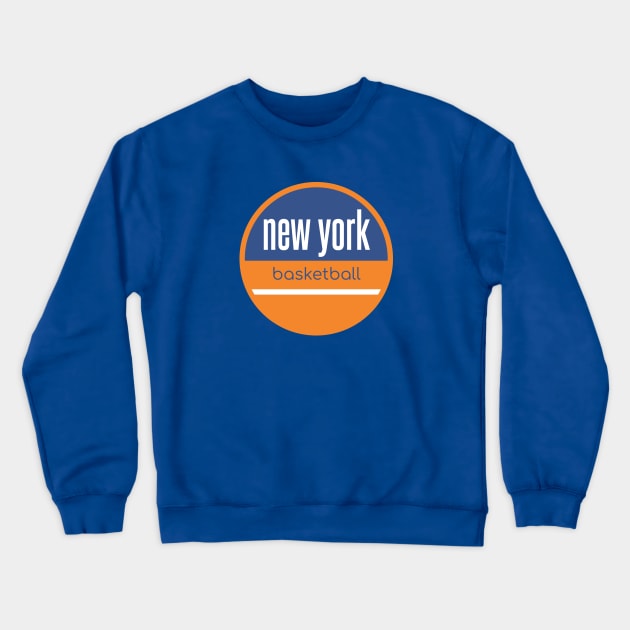 new york knicks basketball Crewneck Sweatshirt by BVHstudio